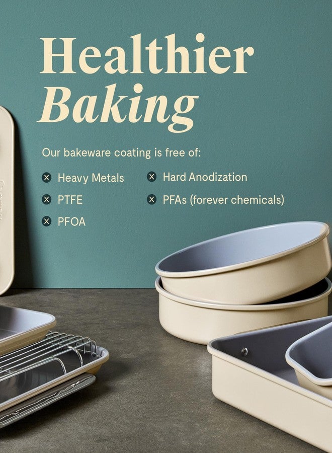 Caraway Non-Stick Ceramic 12-Cup Muffin Pan - Naturally Slick Ceramic Coating - Non-Toxic, PTFE & PFOA Free - Perfect for Cupcakes, Muffins, and More - Gray - Image 5